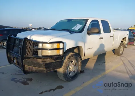 2008 Chevrolet Silverado 2500Hd Work Truck из США, поврежденный, VIN 1GCHK23KX8F215724